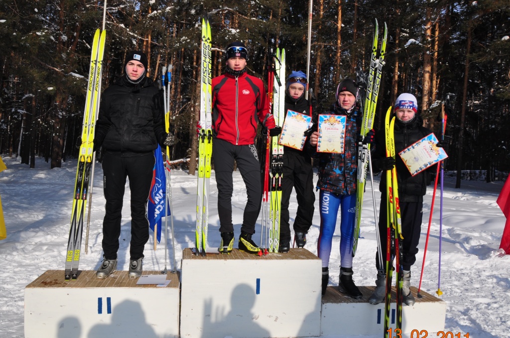Призёры и победители Лыжни России-2011